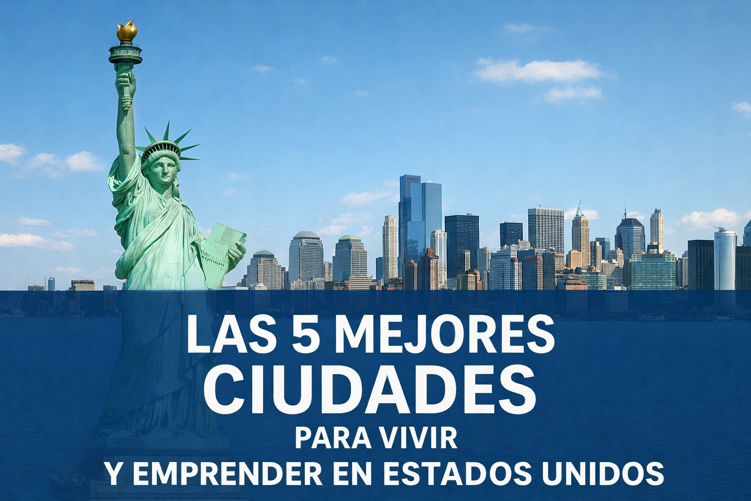 Las 5 Mejores Ciudades para Emprender y Vivir en Estados Unidos.
