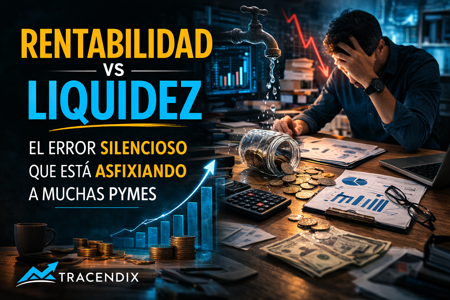 Rentabilidad vs Liquidez en empresas pymes
