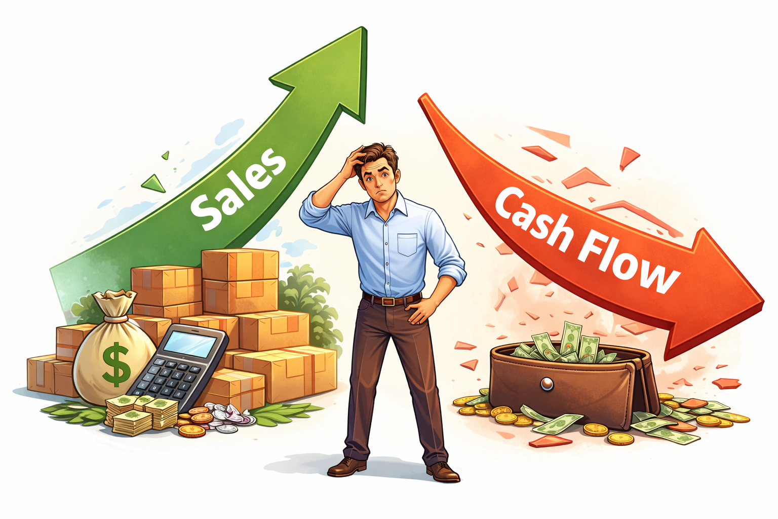 Why Growing Sales Can Destroy Your Cash Flow